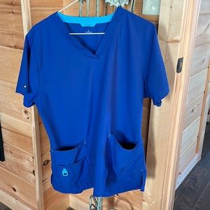 Womens scrub top and bottom